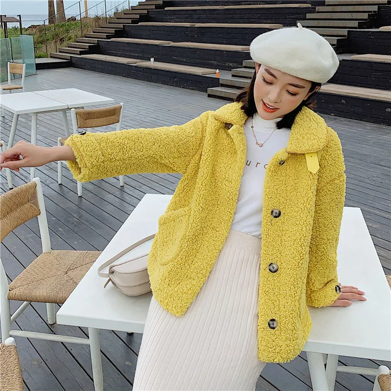 Women Winter Warm Teddy Coat Faux Fur