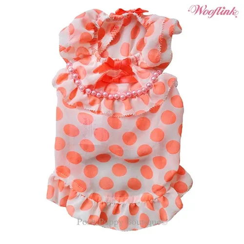 Wooflink Baby Doll 2 Dress- Orange