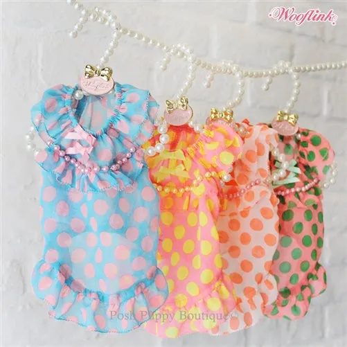 Wooflink Baby Doll 2 Dress- Orange