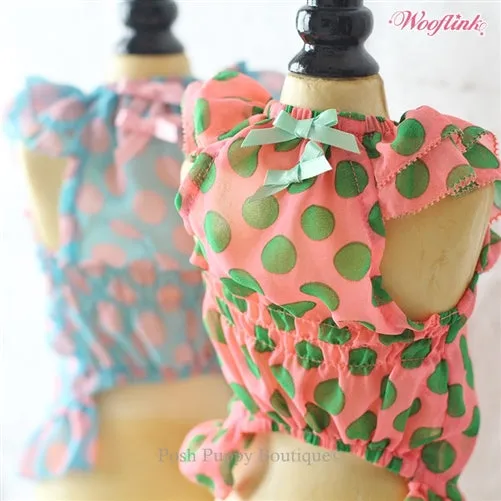 Wooflink Baby Doll 2 Dress- Orange