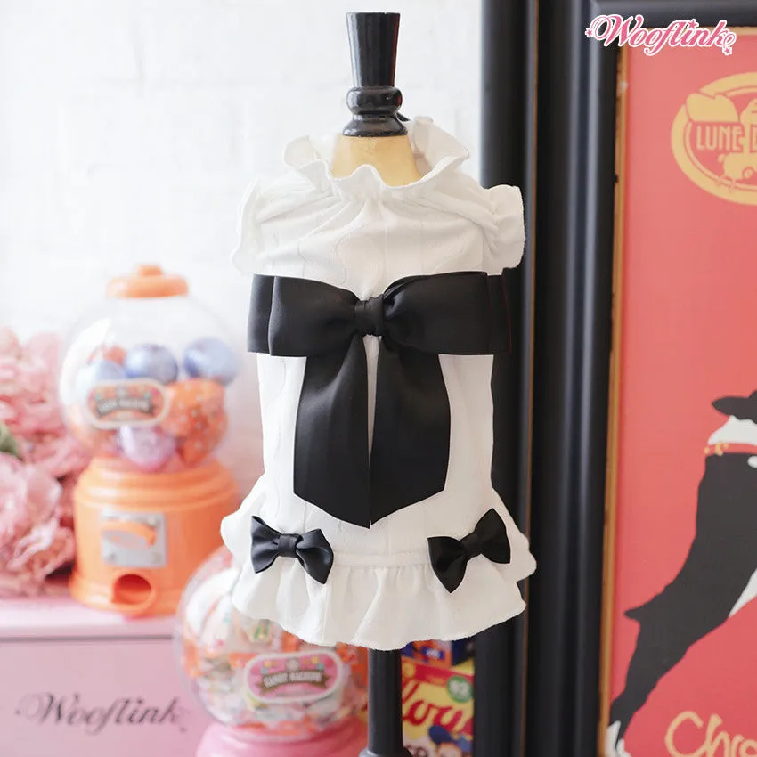 Wooflink Feeling Fab Dress in White