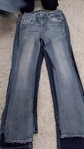 Y2k Embroidered beaded jeans - 10 pcs - 18/10/24