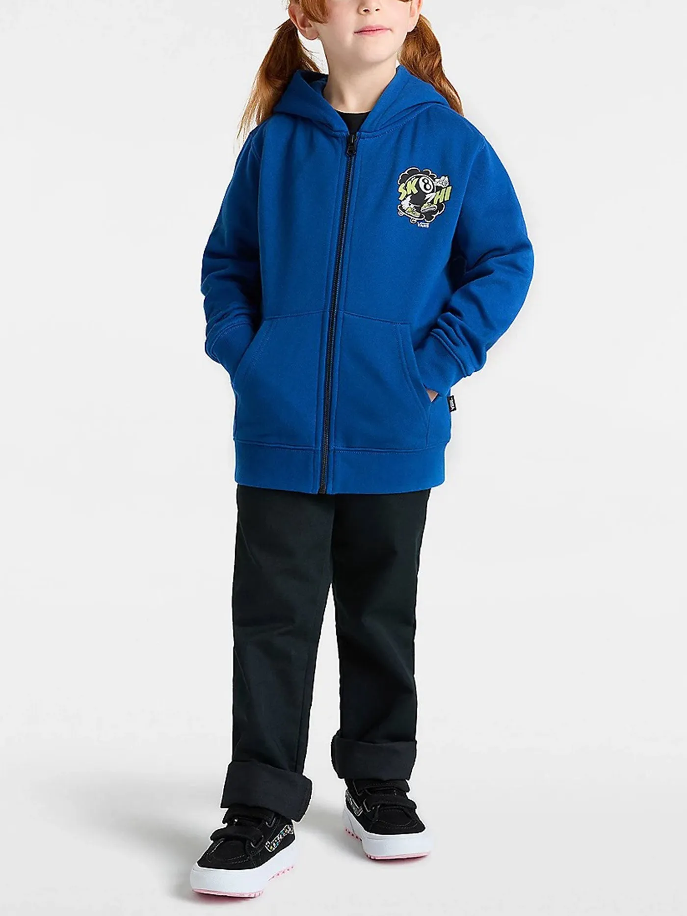 Zip Sk8 Hi Ball Hoodie (Little Kids 2-7)